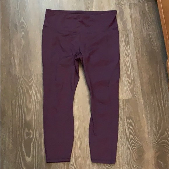 Purple workout pants - Picture 2 of 4
